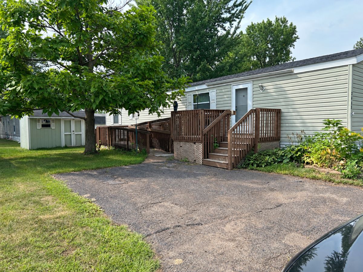 A photo of the home